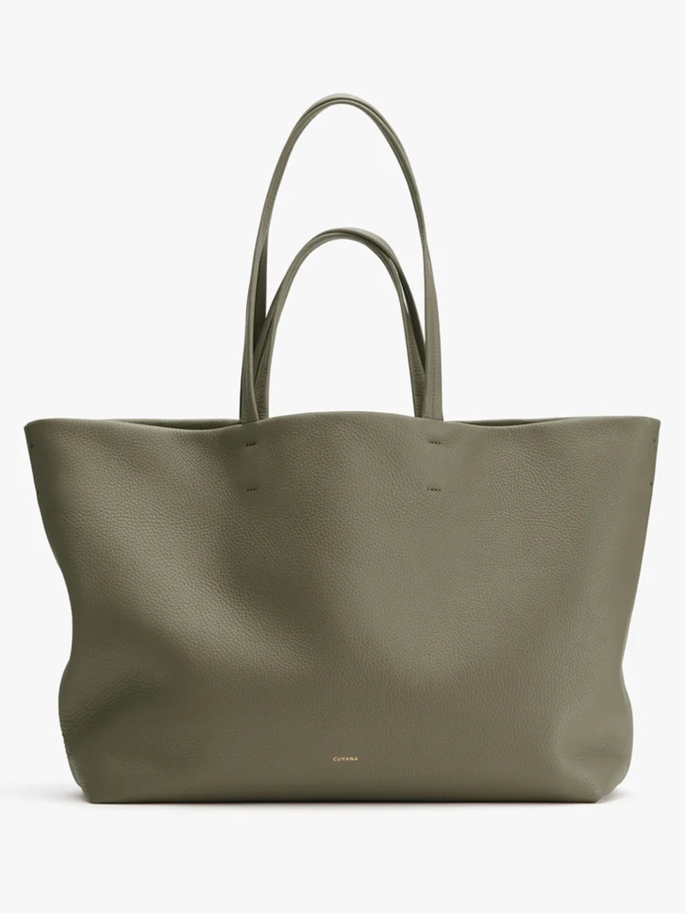 Cuyana Classic Easy Tote in Olive Green